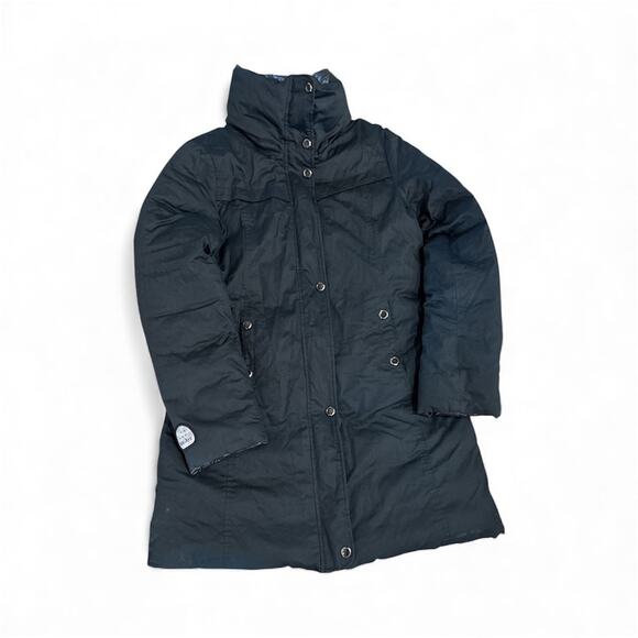 SOIA KYO DOWN ZIP SNAP COAT SZ L - Picture 1 of 5